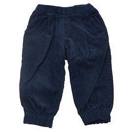 Bermuda de algodão de veludo cotelê Dior Azul marinho