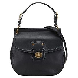 Sac 2 en 1 Willis en cuir Coach Noir