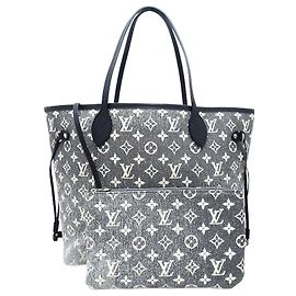 Borsa tote Louis Vuitton Neverfull MM M21465 Nero