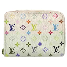 Louis Vuitton-Louis Vuitton Multicolor Zippy Coin Purse M93741-Grey