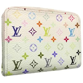 Louis Vuitton-Louis Vuitton Multicolor Zippy Coin Purse M93741-Grey