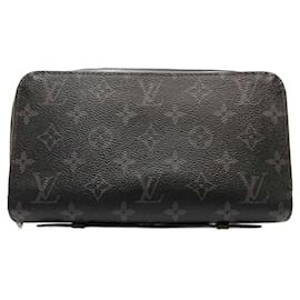 Louis Vuitton-Louis Vuitton Zippy XL Monogram Wallet-Black