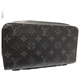 Louis Vuitton-Louis Vuitton Zippy XL Monogram Wallet-Black