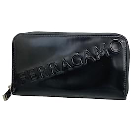 Salvatore Ferragamo-Salvatore Ferragamo Logo-Black