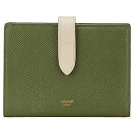 Céline-Céline Strap wallet-Green