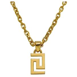 Collier plaqué or Versace Doré