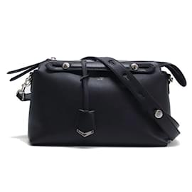 Fendi-Sac à bandoulière moyen Fendi By the Way-Noir
