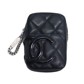 Chanel Matelasse Cigarette Case Black