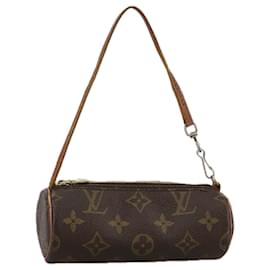 Louis Vuitton-LOUIS VUITTON Monogram Papillon Pouch LV Auth 104220-Monogram