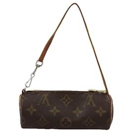 Louis Vuitton-LOUIS VUITTON Monogram Papillon Pouch LV Auth 104220-Monogram