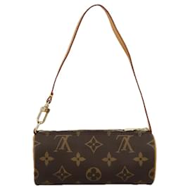 Louis Vuitton-LOUIS VUITTON Monogram Papillon Pouch LV Auth 104278-Monogram