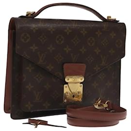 Louis Vuitton-LOUIS VUITTON Monogram Monceau 28 Hand Bag 2way M51185 LV Auth ep6990-Monogram