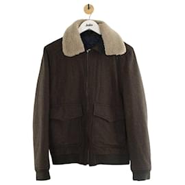 Autre Marque-Wool coat-Brown