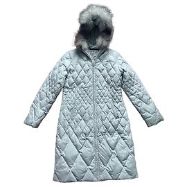 Autre Marque Marvin Richards Down Jacket Grey Fox Fur Collar Size S Grey
