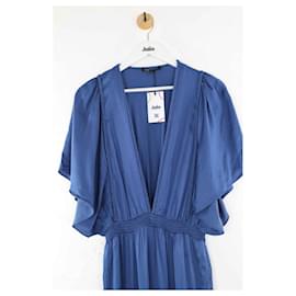 Maje-Blue jumpsuit-Blue