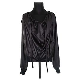 Maison Martin Margiela Black Jacket Polyester Size M Black