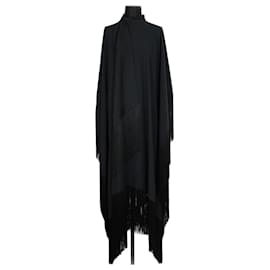 Autre Marque Schwarzer Cape Schwarz