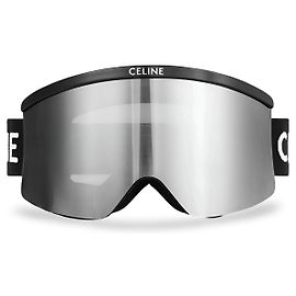 Céline CELINE NYLON INJECTED SKI MASK WITH MIRRORED LENSES Black