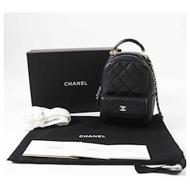 Chanel-Chanel Caviar Skin Backpack AP3753 Black-Black
