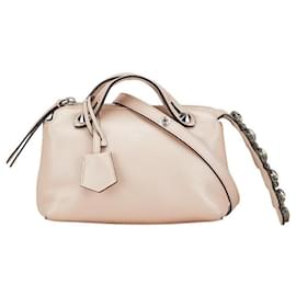 Fendi-Sac à main en cuir Fendi Mini By The Way 8BL135-SV9-Rose
