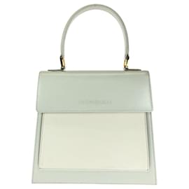 Yves Saint Laurent-Yves Saint Laurent Leather Handbag-Golden,Metallic