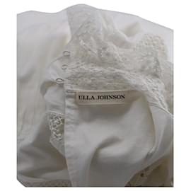 Ulla Johnson-Ulla Johnson Holly Mini Dress in White Cotton -White