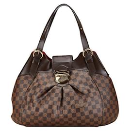 Louis Vuitton-Louis Vuitton Damier Sistina GM Handbag N41540-Brown