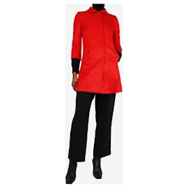 Dolce & Gabbana-Red dress coat - size UK 4-Red
