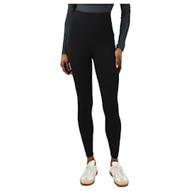 Autre Marque-Black high-waisted leggings - size S-Black