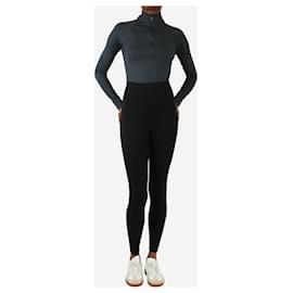 Autre Marque-Black high-waisted leggings - size S-Black