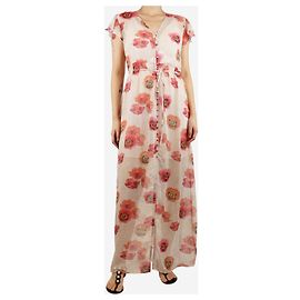 Rag & Bone Ivory floral printed midi dress - size S Other