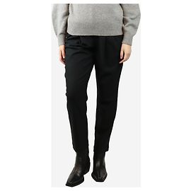 Autre Marque Schwarze tapered-leg Hose - Größe S Schwarz