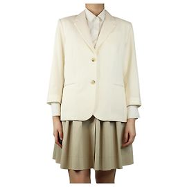 The row Ivory schoolboy jacket - UK 10 Other