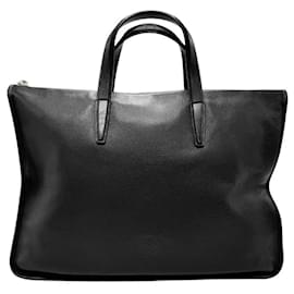Loewe-Loewe Black Leather Handbag-Black