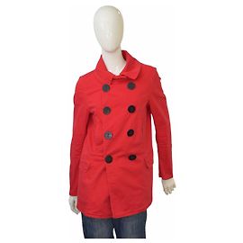 Dsquared2 Rote Baumwolljacke Doppelreiher Rot