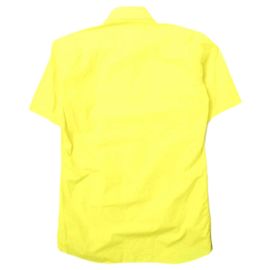 Autre Marque Camicia a maniche corte in cotone JOHN LAWRENCE SULLIVAN Giallo
