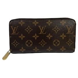 Louis Vuitton-Louis Vuitton Monogram Zippy Wallet M42616-Brown