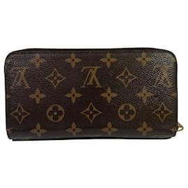 Louis Vuitton-Louis Vuitton Monogram Zippy Wallet M42616-Brown