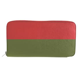 Hermès-Hermes Azap Long Silk'in Pink Wallet-Pink