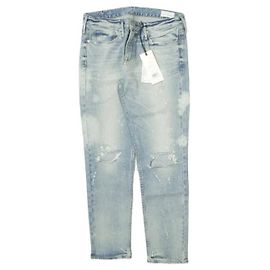 Autre Marque Upper Hights Les Jeans en Denim Stretch Stables Bleu
