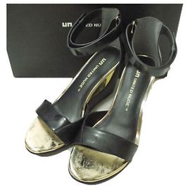 Autre Marque UNITED NUDE Bella II Leather Wedge Sandals Other