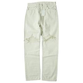 Autre Marque Clashed Selvedge Jeans Off White Eggshell