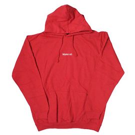Autre Marque F.A.M.T. Réveillez-vous. Sweat à capuche en mélange de coton Rouge