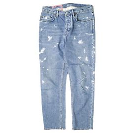 Pantaloni in denim vintage Bla Konst River Paint di Acne Studios Blu