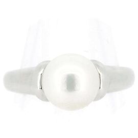 Mikimoto Pearl Ring Pt950 Platinum Other