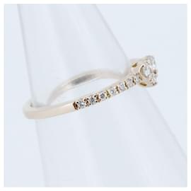 Autre Marque-Ponte Vecchio Diamond Ring K18PG 9-Golden