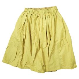 Autre Marque Gonna in cotone Compact Spin Twill DRESSTERIOR Giallo