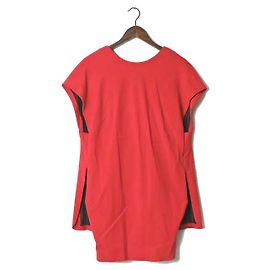 Autre Marque Robe TOGA en Georgette de Rayonne Rouge