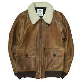 Giacca in pelle Visvim Elmendorf marrone S Marrone