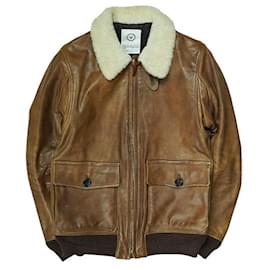 Visvim Elmendorf Leather Jacket Brown S Brown